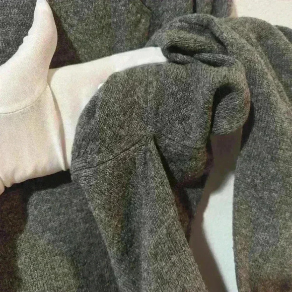 Lyle Scott Lambswool Sweater Men's Large Vintage Golf Old Course Andrews Grandpa - Picture 6 of 7